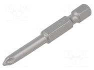Screwdriver bit; Pozidriv®; PZ1; Overall len: 50mm FELO