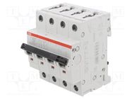 Circuit breaker; 230/400VAC; 10A; Poles: 3; for DIN rail mounting ABB