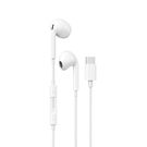 Dudao in-ear headphones with USB Type-C connector white (X14PROT), Dudao