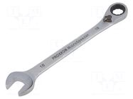 Wrench: combination spanner; rattle; 18mm; MicroSpeeder PROXXON