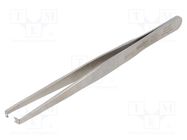 Tweezers; 120mm; for precision works; Type of tweezers: straight WELLER