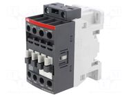 Contactor: 4-pole; NC x2 + NO x2; 48÷130VAC,48÷130VDC; 3A; NF ABB