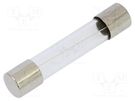 Fuse: fuse; quick blow; 1.5A; 250VAC; cylindrical,glass; 6.3x32mm EATON/BUSSMANN