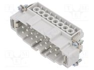 Connector: HDC; male; 500V; 16A; PIN: 16; Layout: 16+PE; 0.5÷2.5mm2 PHOENIX CONTACT