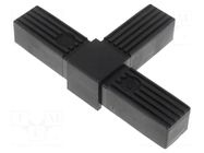 Mounting coupler; for profiles; polyamide; -30÷100°C; I: 77mm ELESA+GANTER