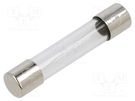 Fuse: fuse; quick blow; 3A; 250VAC; cylindrical,glass; 6.3x32mm EATON/BUSSMANN