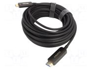 Adapter; HDCP 2.2,HDMI 2.0; HDMI plug,USB C plug; gold-plated VCOM