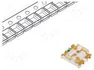 LED; red/yellow-green; SMD; 3227; 1.6÷2.4/1.6÷2.4VDC; 3.2x2.7mm LUCKYLIGHT