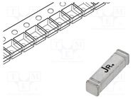 Fuse: fuse; quick blow; 1.25A; 250VAC; soldered; 10.29x2.77x2.77mm EATON/BUSSMANN