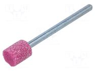 Grindingstone; Ø: 8mm; plunger; 3mm; aluminium oxide PG PROFESSIONAL