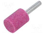 Grindingstone; Ø: 20mm; Ø: 6mm; aluminium oxide; Mounting: rod 6mm PG PROFESSIONAL