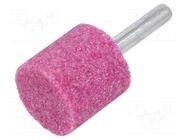 Grindingstone; Ø: 25mm; Ø: 6mm; aluminium oxide; Mounting: rod 6mm PG PROFESSIONAL