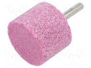 Grindingstone; Ø: 40mm; Ø: 6mm; aluminium oxide; Mounting: rod 6mm PG PROFESSIONAL