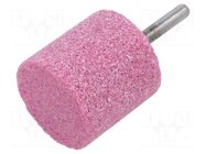 Grindingstone; Ø: 40mm; Ø: 6mm; aluminium oxide; Mounting: rod 6mm PG PROFESSIONAL