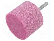 Grindingstone; Ø: 50mm; Ø: 6mm; aluminium oxide; Mounting: rod 6mm PG PROFESSIONAL