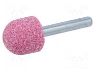 Grindingstone; Ø: 20mm; plunger; 6mm; aluminium oxide PG PROFESSIONAL
