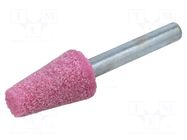 Grindingstone; Ø: 15mm; plunger; 6mm; aluminium oxide PG PROFESSIONAL