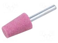 Grindingstone; Ø: 20mm; Ø: 6mm; aluminium oxide; Mounting: rod 6mm PG PROFESSIONAL