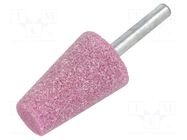 Grindingstone; Ø: 25mm; plunger; 6mm; aluminium oxide PG PROFESSIONAL