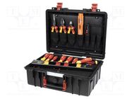 Kit: general purpose; for electricians; 1kV; Basic L electric WIHA