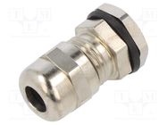 Cable gland; M12; 1.5; IP66,IP68; brass; 10pcs. ALPHA WIRE