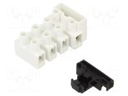 Connector: terminal block; 450V; with wire protector; white BM GROUP