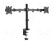 Holder; 8kg; 17÷32"; Arm len: 390mm; Standard: 75x75mm,100x100mm LOGILINK