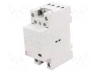 Contactor: 4-pole installation; 25A; 24VAC; NC + NO x3; R ETI POLAM