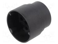 Connector: circular; male; contact insert; UIC558; PIN: 18; 10A; 60V HARTING