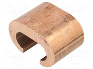 Connector: C shape crimp; copper; 120mm2; 4/0AWG BM GROUP