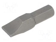 Screwdriver bit; slot; 11x2mm; Overall len: 36mm KING TONY