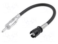 Cable; DIN plug,RAKU II female; straight; 0.15m PER.PIC.