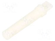 Sealing pin; white; Ampseal 16; Size: 20 TE Connectivity