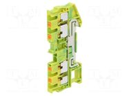 Splice terminal: rail; PT; for DIN rail mounting; push-in; ways: 1 PHOENIX CONTACT