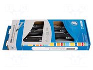 Kit: screwdrivers; cardboard packaging,box; Phillips; CR; 5pcs. UNIOR