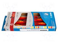 Kit: screwdrivers; cardboard packaging,box; insulated; TBI; 6pcs. UNIOR