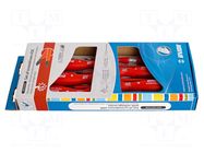 Kit: screwdrivers; cardboard packaging,box; insulated; 6pcs. UNIOR