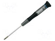 Screwdriver: precision; Bit: Torx®; Size: TX08; Blade length: 60mm UNIOR