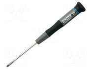 Screwdriver: precision; Pozidriv®; PZ1; Blade length: 80mm; 625E UNIOR