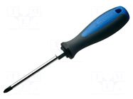 Screwdriver: standard; assisted with a key; Phillips; PH3; 616TBI UNIOR