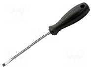 Screwdriver; slot; 10x1.6mm; 605CR; Blade length: 200mm UNIOR