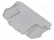 End plate; UTME; polyamide PHOENIX CONTACT