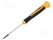 Screwdriver; precision; slot; 2,0x0,4mm; 60mm FELO