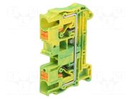 Splice terminal: rail; PT; for DIN rail mounting; push-in; ways: 1 PHOENIX CONTACT