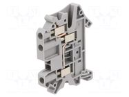 Splice terminal: rail; screw terminal; grey; polyamide; 0.14÷6mm2 PHOENIX CONTACT