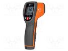 Infrared thermometer; LCD; -50÷65°C; Resolution (IR): 0.1°C,1°C SONEL