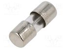 Fuse: fuse; time-lag; 1.5A; 350VAC; cylindrical,glass; 5x15mm; 2JS BEL FUSE