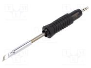 Tip; knife; 6mm; for  soldering iron; WEL.WCTH,WEL.WXMPSMS WELLER