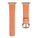 Dux Ducis Strap Leather Watch 7 Band 7/6/5/4/3/2 / SE (45/44 / 42mm) Wristband Bracelet Genuine Leather Bracelet Orange (Enland Version), Dux Ducis