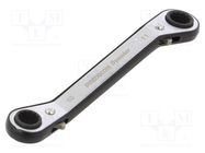 Wrench; box,with ratchet; 10mm,11mm; Speeder PROXXON